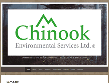 Tablet Screenshot of chinook.com