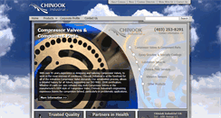 Desktop Screenshot of chinook.ca